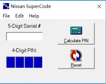 Nissan SuperCode Calculator Software Download-1