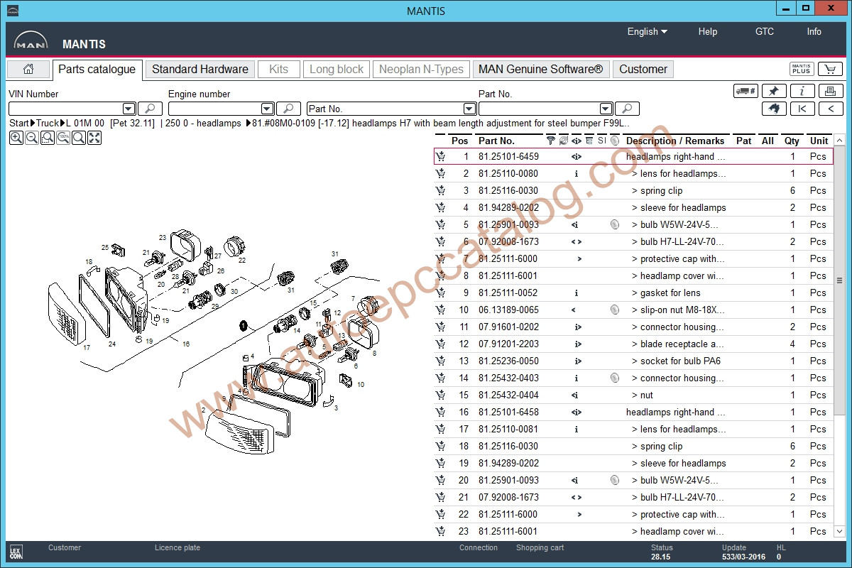 MAN Mantis MAN Electronic Part Catalogue Download & Installation (3)