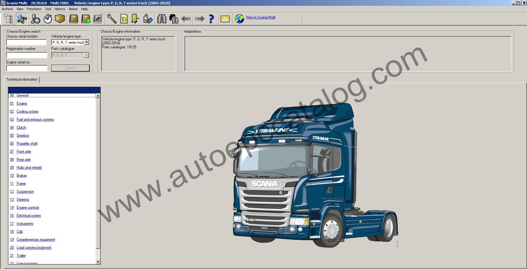 [06.2020] Scania Multi EPC Parts Catalog & Service for Scania Truck and