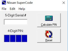 Nissan SuperCode Calculator Software Download-1