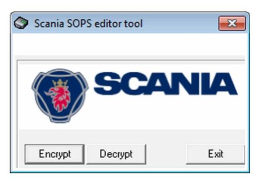 Scania SOPS File Encryptor/Decryptor
