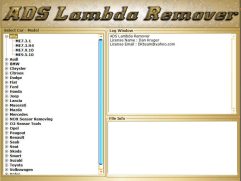 DPF EGR Lambda Remover Software