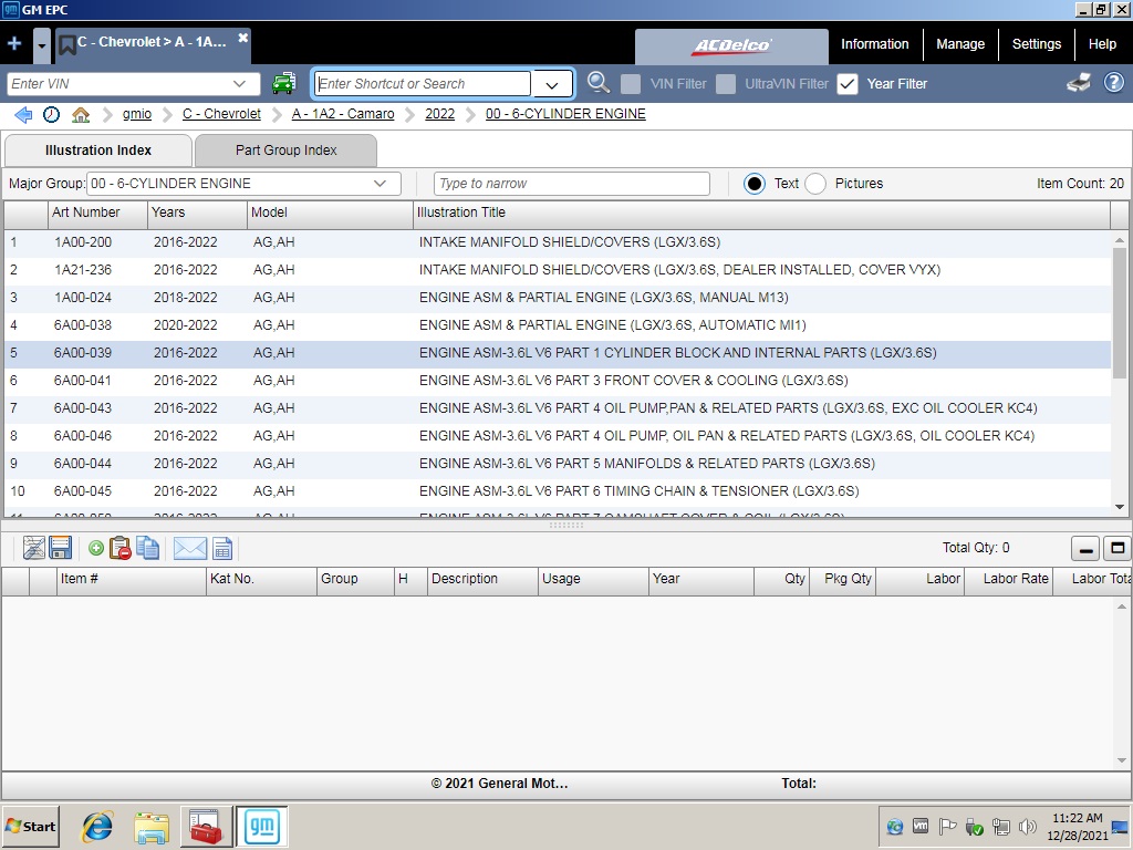 [07.2022] GM General Motor GNA & GMIO EPC Download & Installation VM ...