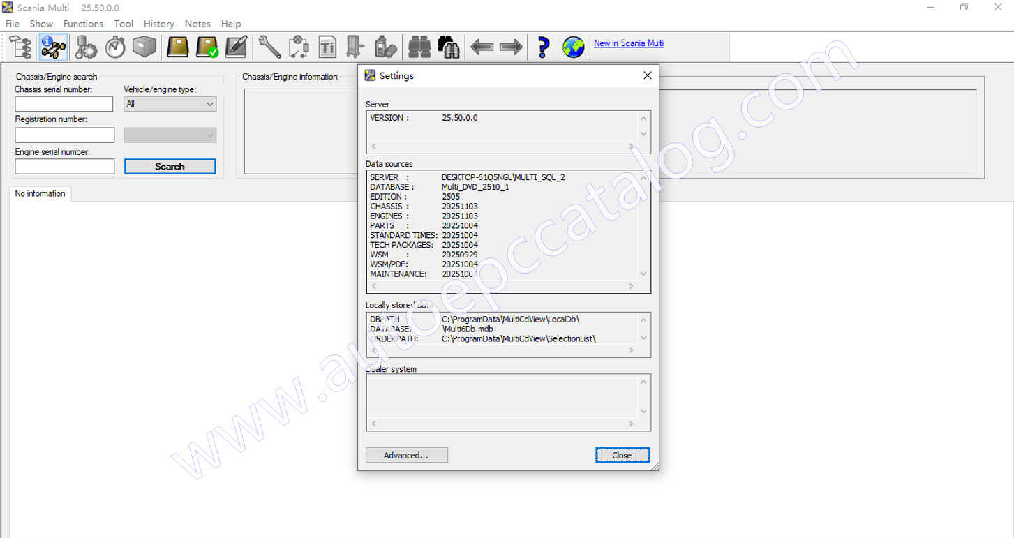 Scania Multi EPC 2025.10