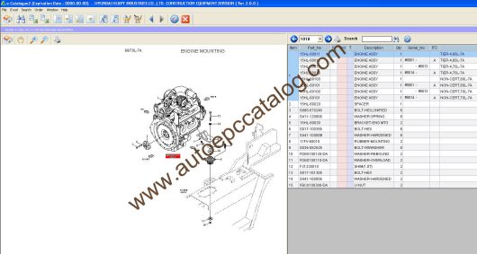 Hyundai Heavy Industries e-Catalogue EPC Installation Service (5)