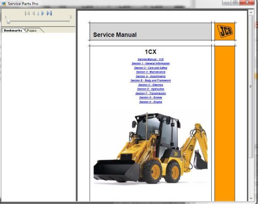 JCB Service Parts Pro + Service Download & Installation Service (1)