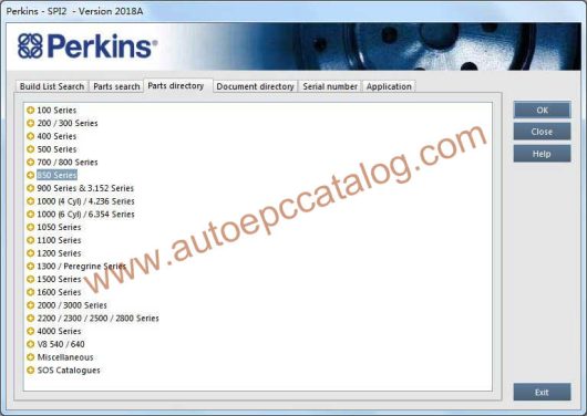 Perkins SPI2 2018A Service and Parts Catalogs Download (3)