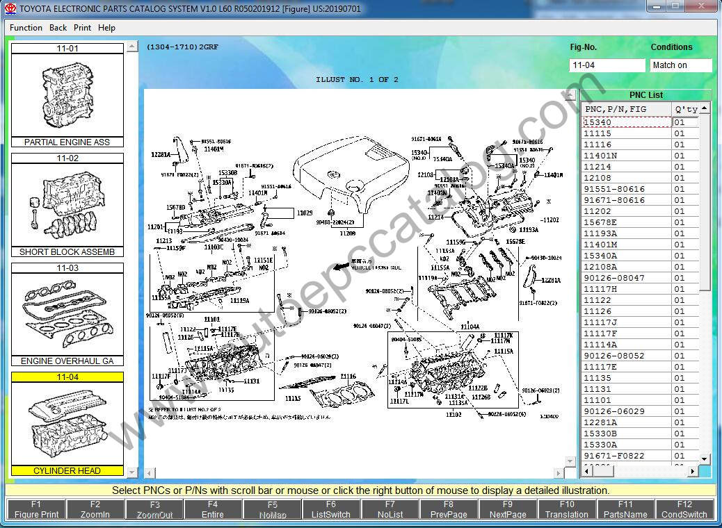 toyota epc parts catalog