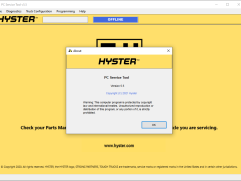 Hyster PC Service Tool 5.5