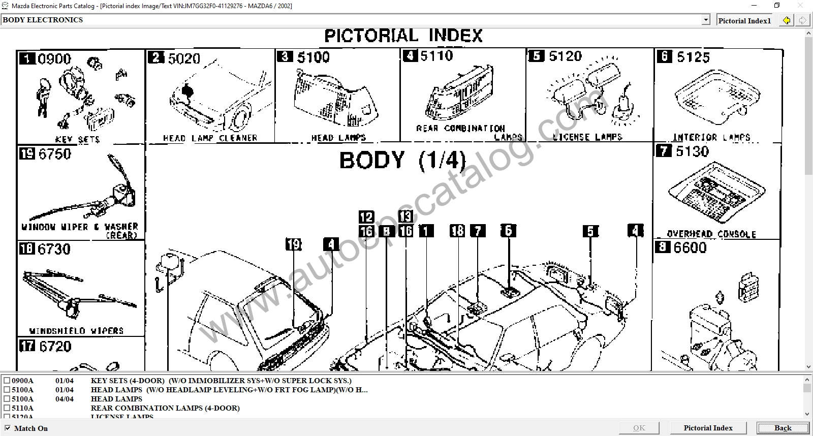 Mazda epc catalog