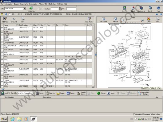 [03.2022] Mazda EPC2 General+ Euro Parts Catalog All in One VMware - Image 8