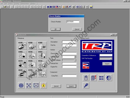 2016 DAF Parts Rapido EPC Download & Installation Service (2)