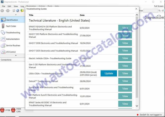 Detroit Diesel Diagnostic Link DDDL 8.20 (2)