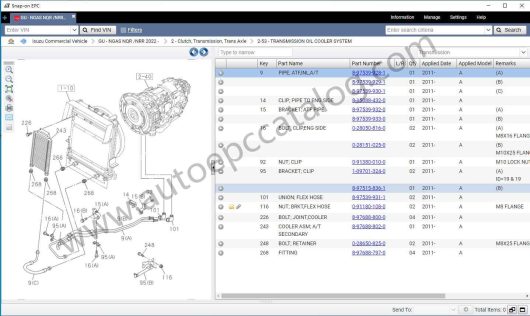 ISUZU Commercial Vehicle EPC 2021.03 (5)