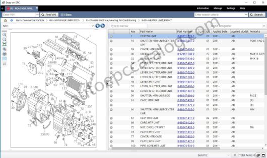 ISUZU Commercial Vehicle EPC 2021.03 (6)