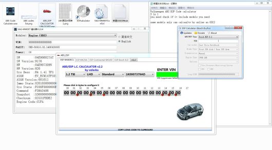 ABS ESP Long Encoding Calculator 3 in 1-1