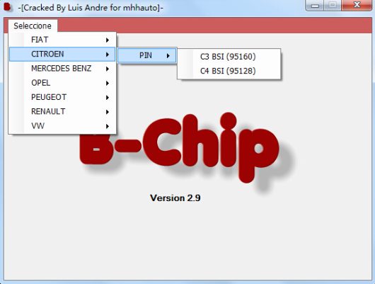 B-Chip Pin Code Calculator v2.9 Software Download (2)