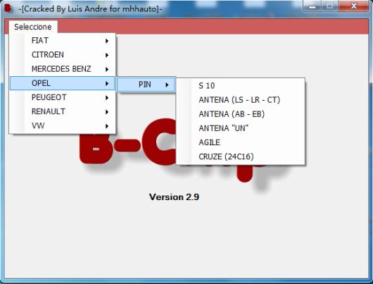 B-Chip Pin Code Calculator v2.9 Software Download (4)