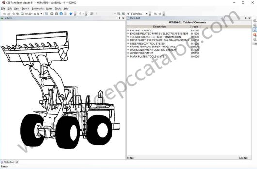 Komatsu CSS Net EPC 2022.05 (3)