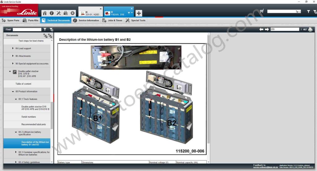 [10.2021] Linde Service Guide LSG V5.2.2 U0213 VMware Version