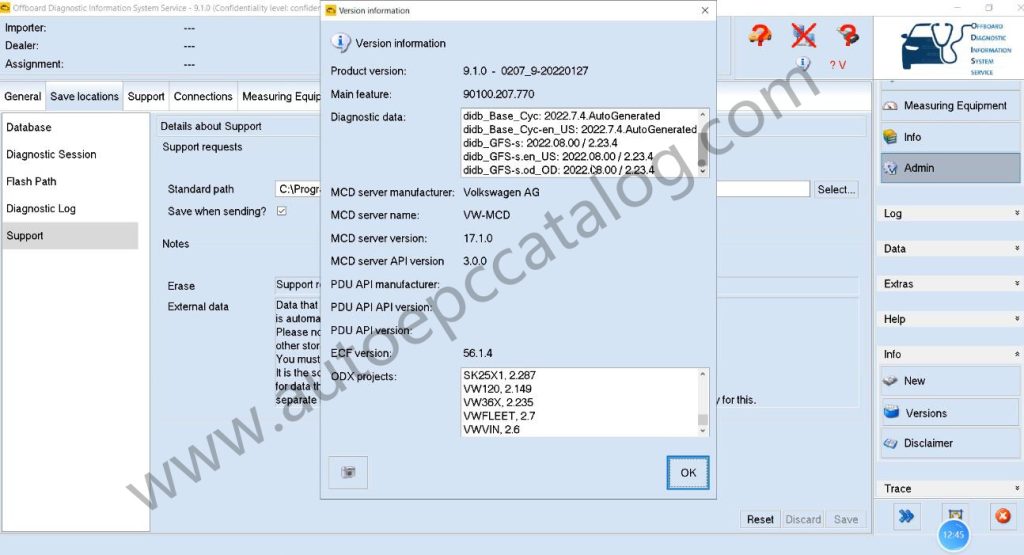 [09.2022] VW ODIS 9.1.0 & 7.2.1 All Brands & ODISE 12.2.0 & 14.1.0