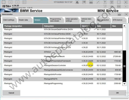BMW ISTA+ 4.39.20 (3)