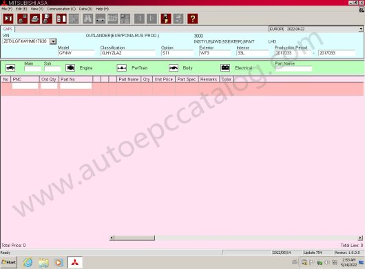 Mitsubishi MMC Euro+USA+Japan+General EPC 05.2022 (2)