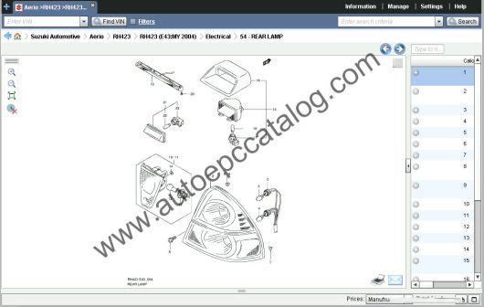 Suzuki EPC 05.2019 Spare Parts Catalog Download & Installation Service (6)