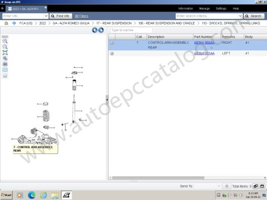 6 PartNumber Select