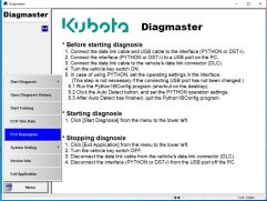 Kubota Takecu diagmaster