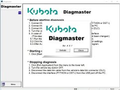 2020 Kubota Diagmaster 4.3.1