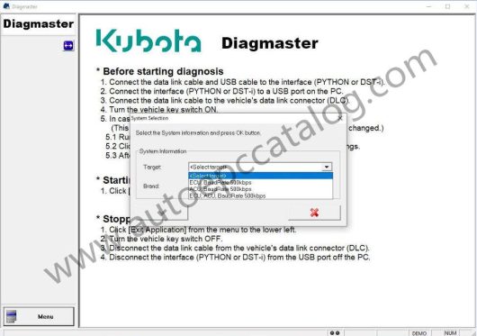 2022 Kubota Takeuchi DiagMaster Level 6 20.11.01 Installation Service (3)
