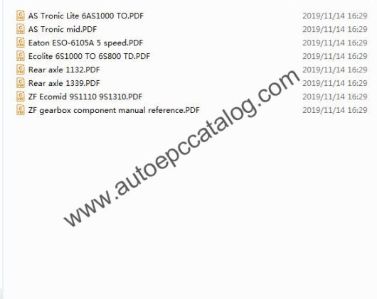 DAF Truck Workshop Service Manual PDF Update 2019 Download (3)