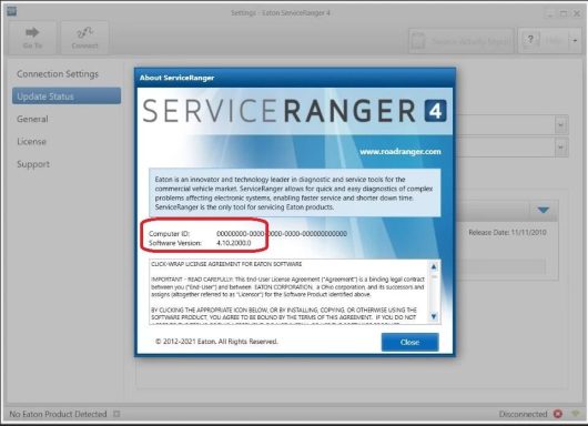 Eaton Service Ranger 4.10 Engineering