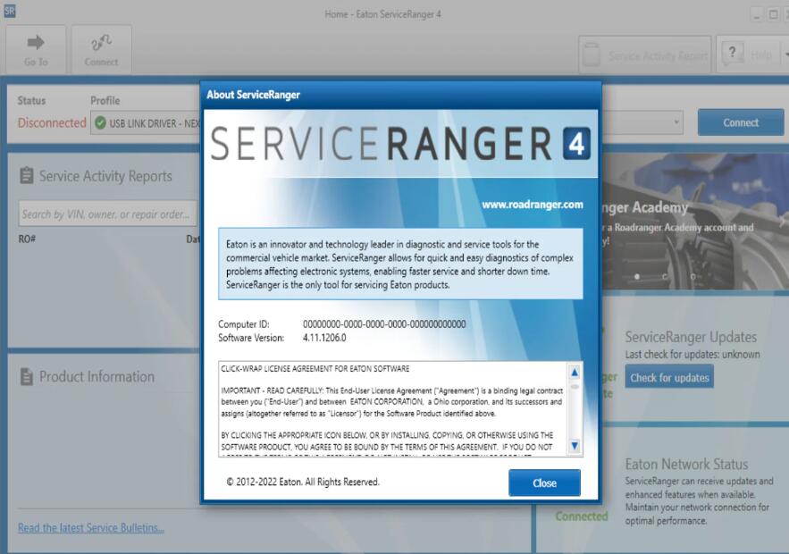 [2023] Eaton Service Ranger 4.11 Engineering Diagnostic Software ...