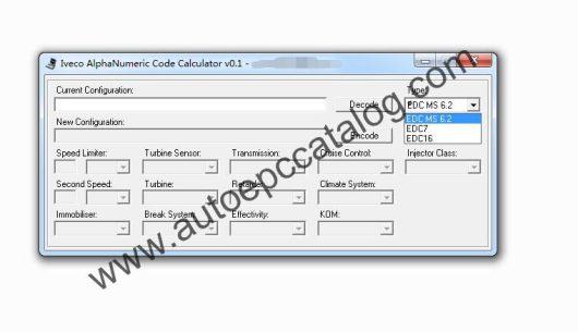 IVECO Alphanumeric Code Calculator (1)