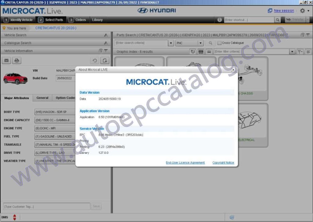 [06.2024] Microcat V6 KIA & Hyundai+SM Parts Catalogue VMware