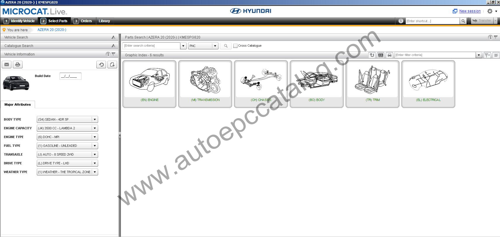 Kia sm epc