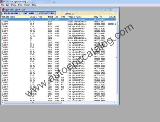 DENSO Fuel Injection Pump ETSI 2017 Download (7)