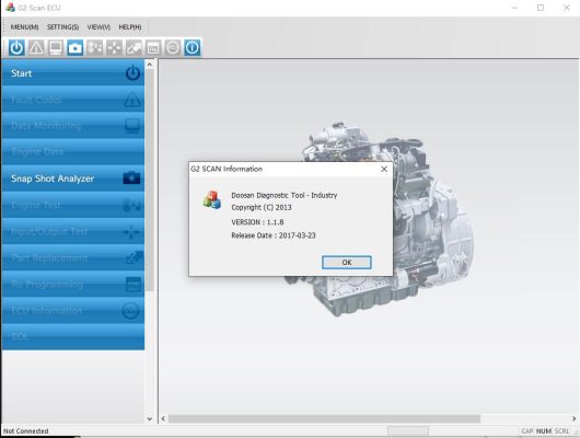 Doosan DDT Diagnostic Tool SCR+DPF+DCU+ECU 2016 with KG (3)