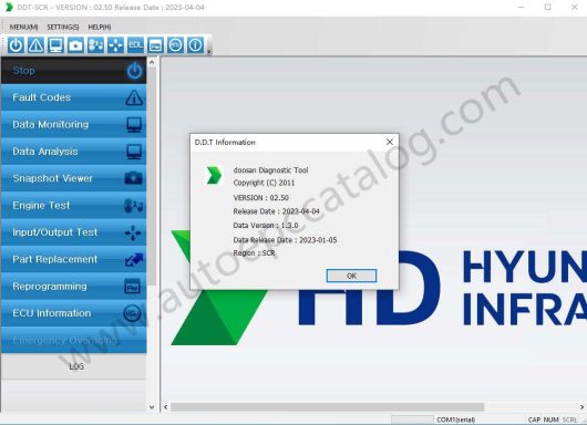 Doosan DDT SCR+DPF+DCU+ECU Diagnostic Tool (2)