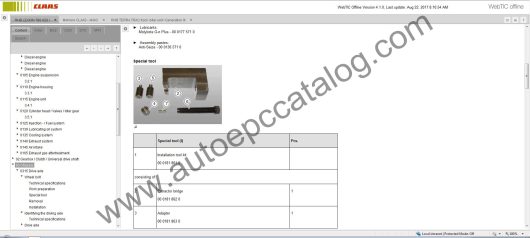 CLAAS Webtic Offline Repair and Service 08.2017 Download (4)