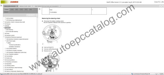 CLAAS Webtic Offline Repair and Service 08.2017 Download (5)