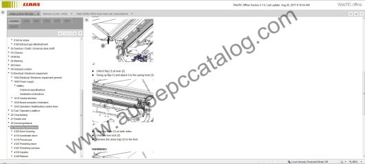 CLAAS Webtic Offline Repair and Service 08.2017 Download (7)