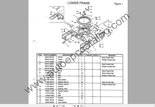 Takeuchi Excavator Workshop EPC+Service Manual (3)