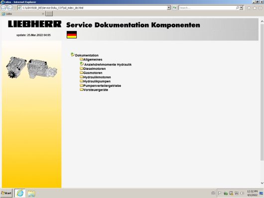 21 COT DE Documents Start Page