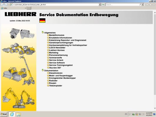 22 EMT DE Documents Start Page