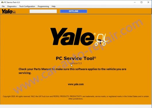 2024 Yale PC Service Tool 5.3