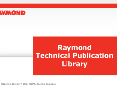 RAYMOND Forklift Technical Publication Library 2019 (1)