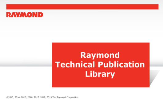 RAYMOND Forklift Technical Publication Library 2019 (1)